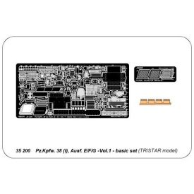  Aber German Light Tank Pz.Kpfw. 38 (t) Ausf.E/F/G Vol.1 - Basic Set