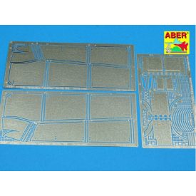   Aber German Tank Destroyer Jagdtiger (Sd.Kfz.186) Vol.2 - Fenders (Tamiya)