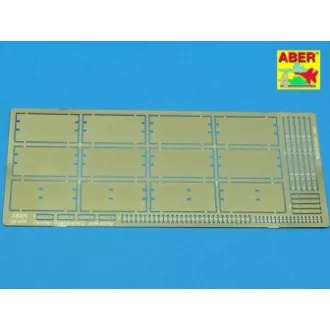 Aber Side Skirts for Panther Ausf.A/D & Bergepanther