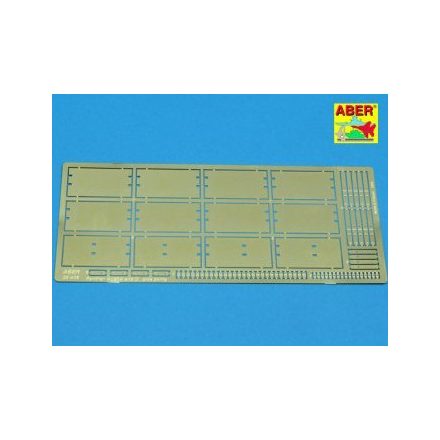 Aber Side Skirts for Panther Ausf.A/D & Bergepanther