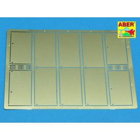 Aber Side Skirts for Panther Ausf.G/F & Jagdpanther