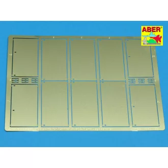 Aber Side Skirts for Panther Ausf.G/F & Jagdpanther