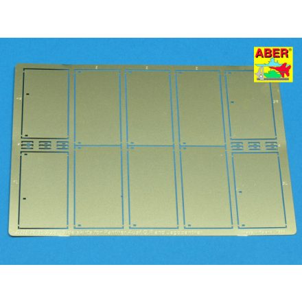Aber Side Skirts for Panther Ausf.G/F & Jagdpanther