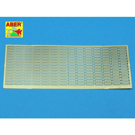 Aber parts to construct moveable tracks for the Russian BT-5 (Italeri)