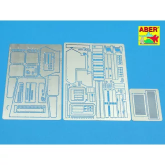   Aber Engine Upper Deck for Heavy Armoured Car Sd.Kfz.234 (Italeri)