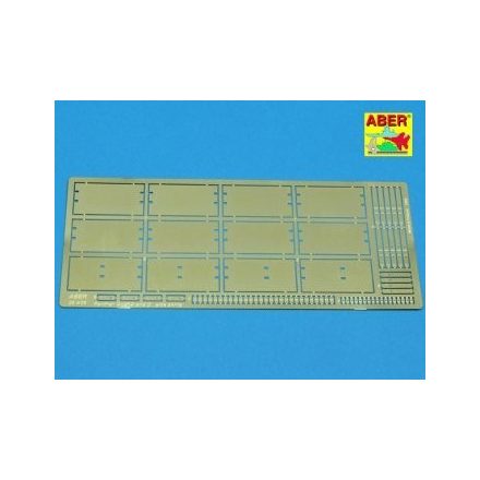 Aber Pz.Kpfw.V Panther Ausf.A/D, Berge-Panther Pz.Kpfw.V Panther side skirts (Italeri)