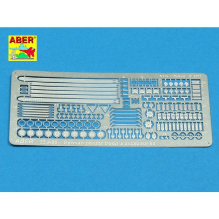 Aber German Panzer Troop's Accessories