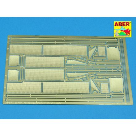Aber Pz.Kpfw.IV fenders all version (Academy, Dragon, Gunze Sangyo, Italeri, Revell, Tamiya, Tristar, Trumpeter)