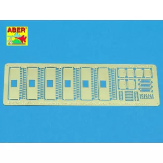   Aber Armoured Personnel Carriers Side Stowage Bins Doors for Sd.Kfz.251 Ausf.D & Sd.Kfz.250 "Neu"