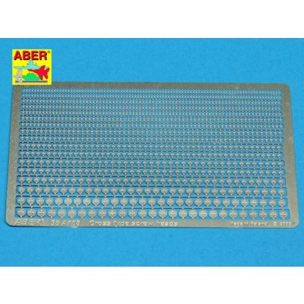 Aber Cross Type Screw Heads