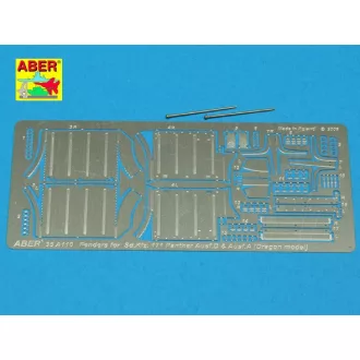 Aber German Medium Tank Front Fenders for Panther Ausf.A/D