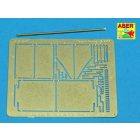 Aber German Medium Tank Additional Shrapnel Covers for Panther Ausf.G