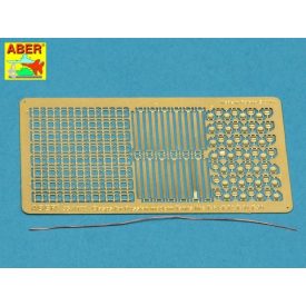   Aber Clasps for modern Soviet Tanks like T-64; Russian T-72; T-80; T-90 (Tamiya, Trumpeter)