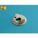 Aber Soviet Smoke Dischargers System for BMP-1 902V "Tucha" /w Rear Rack (Trumpeter)