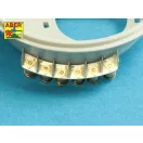 Aber Soviet Smoke Dischargers System for BMP-1 902V "Tucha" /w Rear Rack (Trumpeter)