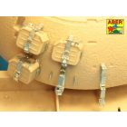 Aber Mounts for Additional Ammunition Boxes Used on Soviet Tanks T-54, T-55 & T-62