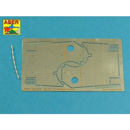 Aber Panther Ausf.G Late Turret Anti-Aircraft Additional Armour