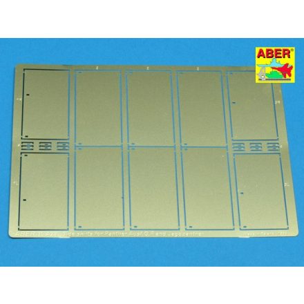 Aber Pz.Kpfw.V Panther Ausf.F/G, JagdPz.Kpfw.V Panther side skirts