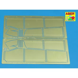 Aber King Tiger Sd.Kfz.182 side skirts