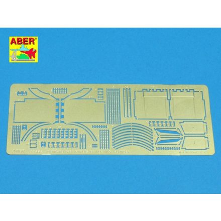 Aber King Tiger Sd.Kfz.182 , JagdTiger front and rear fenders