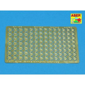 Aber German 88mm and 75mm ammunition bottom plates