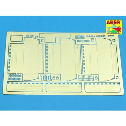 Aber Side storage boxes for tanks Cavalier, Cromwell Mk.IV, Centaur Mk.IV, Charioteer etc (Tamiya)