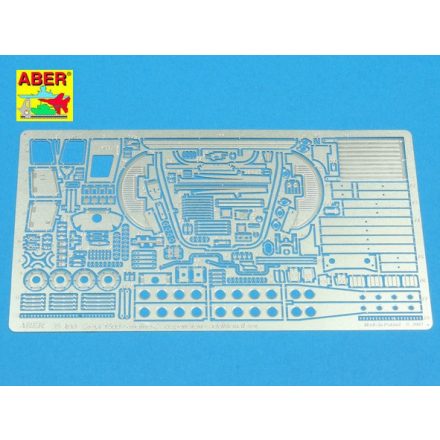 Aber Steyr 1500 engine and suspension additional set for (Tamiya,Czech Master)