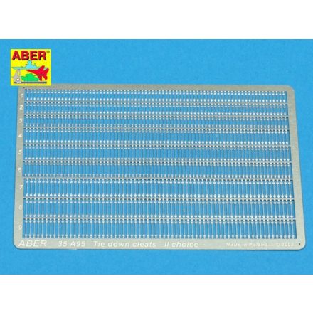 Aber Tie downs cleats x 2 types