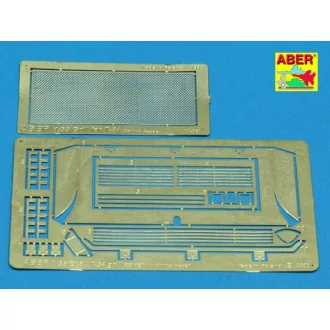 Aber Russian T-34 grill covers (Tamiya)