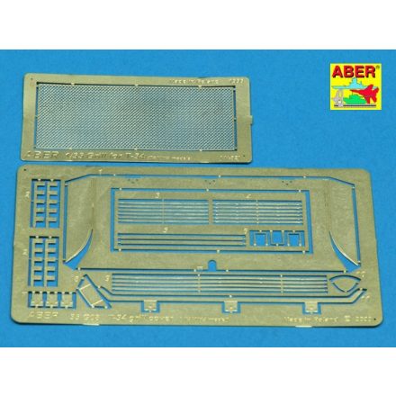 Aber Russian T-34 grill covers (Tamiya)