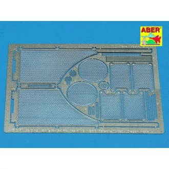   Aber Grilles for King Tiger Sd.Kfz.182 (Porshe Turret) Sd.Kfz.182