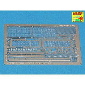   Aber Grilles for Russian tank T-55 also Israeli Tiran 5 (Tamiya)