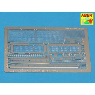   Aber Grilles for Russian tank T-55 also Israeli Tiran 5 (Tamiya)