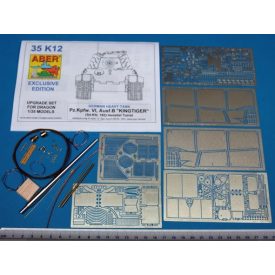   Aber German Heavy Tank Pz.Kpfw.VI Ausf.B "Kingtiger" (Sd.Kft.182) Henschel Turret (Dragon)