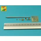 Aber German 75mm Barrel for Pak 40 - Late model (Tamiya)