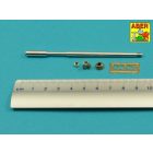 Aber Germ.75mm barrel for KwK40L/43 with single baffle muzzle brake for Pz.Kpfw. VI, Ausf. F2-early G (Dragon)