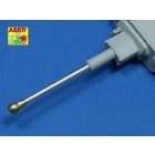 Aber Germ.75mm barrel for KwK40L/43 with single baffle muzzle brake for Pz.Kpfw. VI, Ausf. F2-early G (Dragon)