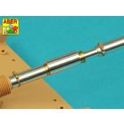 Aber 105 mm M-68 barrel with thermal shroud for M60A3 Tank (Takom)