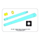 Aber British 120mm L1A1 barrel for FV214 Super Conqueror Mark I (Amusing Hobby)