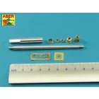 Aber German 8,8cm Two part Pak 43/3 L/71 barrel for Jagdpanther Ausf G1 late G2 (Takom)
