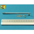 Aber 7,5 cm barrel with muzzle brake for Panther Ausf.G (Takom)
