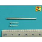 Aber Barrels for BritishCruiser Tanks Mk.IIA, A10 Mk.IA and also Mk.I A9; 40mm 2pdr. + 2pcs. Besa MG (Gecko Models)