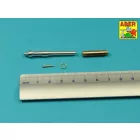 Aber 76,2 mm D-56T barrel for Russian PT-76 mod.1951 (Trumpeter)