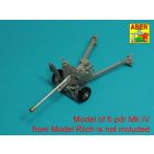 Aber Barrel for 6 pdr Mk.IV (57mm) A/T Gun with ball muzzle brake (Bronco, Riich)