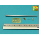 Aber Armament for Russian Main Battle Tank T-14 ARMATA barrel for 125 mm 2A82-1M cannon & barrel for 12,7 mm Kord AA MG (Zvezda, Trumpeter)