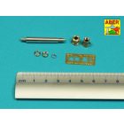 Aber German leFH 18/1 (Sf) 10,5 cm L/28 Barrel used on: Pz.Sfl.IVb (Sd.Kfz. 165/1 Ausf.A) or Heuschrecke IVb Grasshopper" (Dragon, Trumpeter)