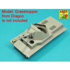 Aber German leFH 18/1 (Sf) 10,5 cm L/28 Barrel used on: Pz.Sfl.IVb (Sd.Kfz. 165/1 Ausf.A) or Heuschrecke IVb Grasshopper" (Dragon, Trumpeter)