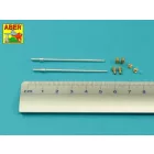 Aber Set of barrels for BMPT Object 199 “Ramka” "Terminator" 2 x 2A45 mm, 2 x AGS-17 30 mm (Trumpeter)