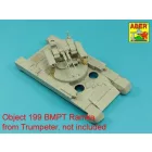Aber Set of barrels for BMPT Object 199 “Ramka” "Terminator" 2 x 2A45 mm, 2 x AGS-17 30 mm (Trumpeter)