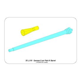 Aber German 5 cm barrel for AA guns Flak 41 (Trumpeter)